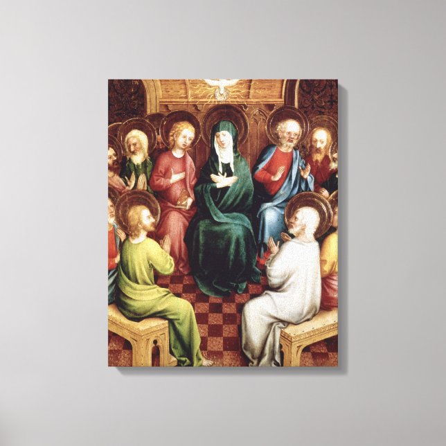 Impressão Em Tela Pentecost, 1450 (Frente)