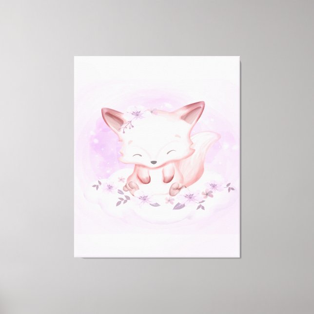 Impressão Em Tela Pentes De Bebê De Aquarela | Presente Para Bebê (Frente)