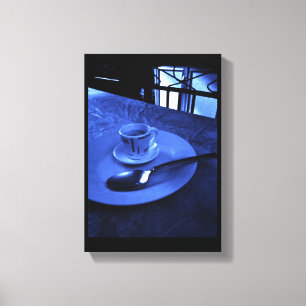 Impressão Em Tela Pequeno Café