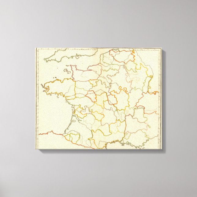 Impressão Em Tela Pequenos rios Franceses (Frente)