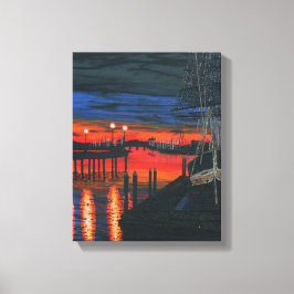 Impressão Em Tela Peregrino ao amanhecer