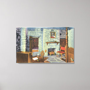 Impressão Em Tela Período da Guerra Civil 18 Depositantes em Barbett