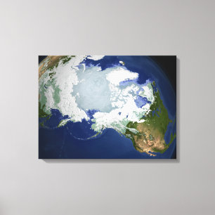 Impressão Em Tela Permafrost Circum-Ártico