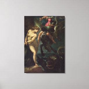 Impressão Em Tela Perseus e Andromeda, c.1610 (óleo em canvas)