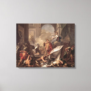 Impressão Em Tela Perseus, sob a protecção de Minerva