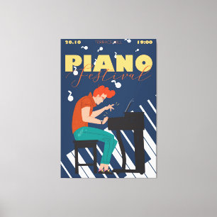 Impressão Em Tela Personagem de desenho animado