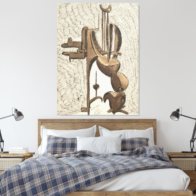 Impressão Em Tela Personagem poderoso (Insitu(Quarto))