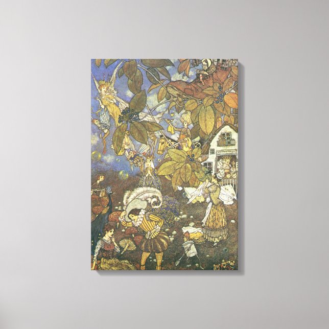 Impressão Em Tela Personagens Clássicos de Contos de Fadas, Edmund D (Frente)