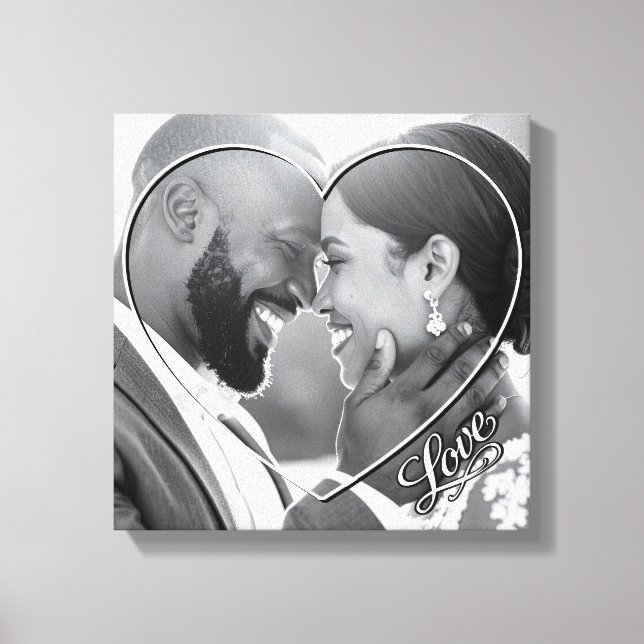 Impressão em Tela Personalizada Esticada da Sua Fo (Frente)