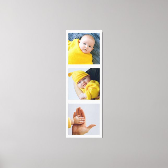 Impressão Em Tela Personalizado Adicionar Fotografias Personalizadas (Frente)