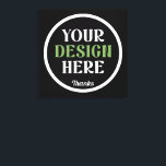 Impressão Em Tela personalizado, único, elegante e minimalista hersh<br><div class="desc">Este design é acessível a todos. Sinta-se à vontade para personalizar o logotipo,  imagens,  texto e cores de acordo com suas preferências. Muito obrigado.</div>