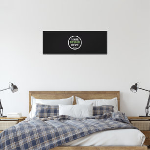 Impressão Em Tela personalizado, único, elegante e minimalista hersh