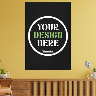 Impressão Em Tela Personalized, Elegant, Classic, Wedding Gifts