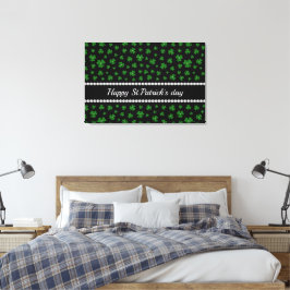 Impressão Em Tela Personalized St. Patrick’s Day Shamrock with Pearl