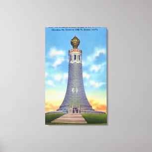 Impressão Em Tela Perspectiva da Cúpula do Memorial da Guerra do Est