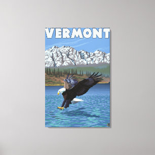 Impressão Em Tela Pesca de VermontEagle