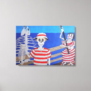 Impressão Em Tela pesca divertida