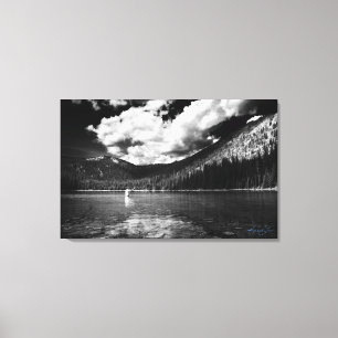 Impressão Em Tela Pescador Montana