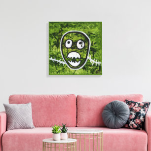 Impressão Em Tela Pete Semente Esqueleto Estranho Arte de Monstro Ex
