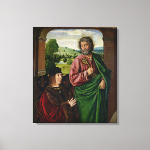 Impressão Em Tela Peter II Duke of Bourbon apresentado