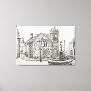 Impressão Em Tela Peter Pan Statue Kirriemuir Scotland 2007