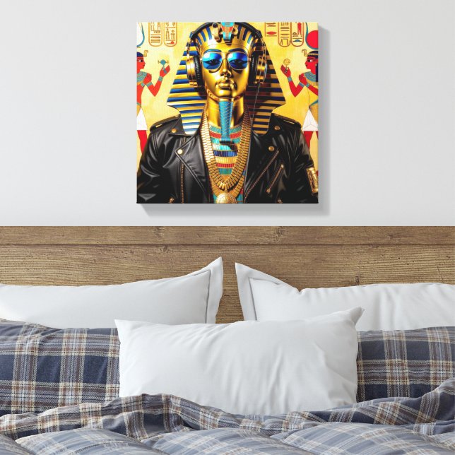 IMPRESSÃO EM TELA PHARAOH COOL 4 (Insitu(Quarto))