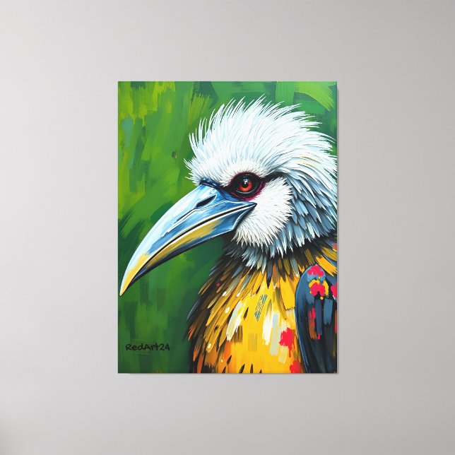 Impressão Em Tela Philippine Eagle Wall Art – Endangered Species  (Frente)