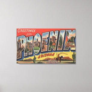 Impressão Em Tela Phoeniz, arizona - grandes cenas da letra