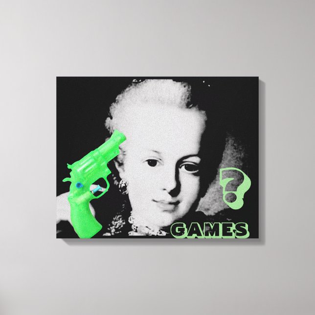 Impressão Em Tela Photoart Kunstfoto Marie Antoinette art photo Foto (Frente)