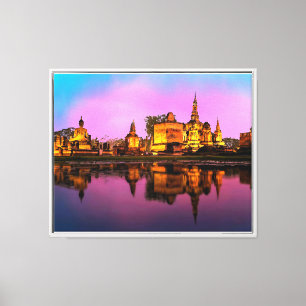 Impressão Em Tela Phra Nakhon Si Ayutthaya-11371