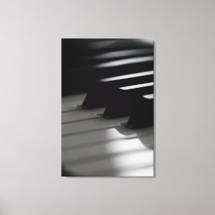 Impressão Em Tela Piano Bonito
