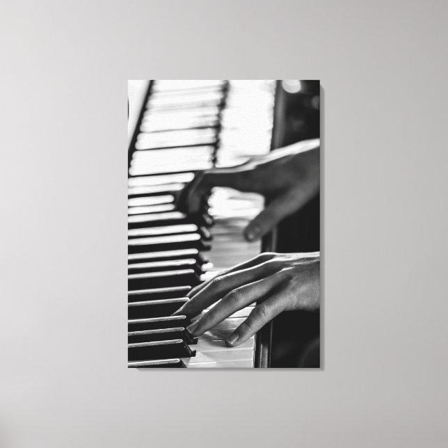 Impressão Em Tela Piano Incrível (Frente)