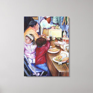 Impressão Em Tela Picnic agradável, México