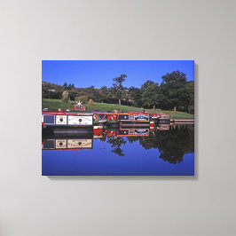 Impressão Em Tela Pico Floreste Canal Derbyshire Inglaterra