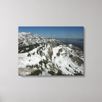 Picos de neve das montanhas Teton I Fotografia