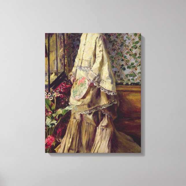 Impressão Em Tela Pierre A Renoir | Retrato de Rapha (Frente)