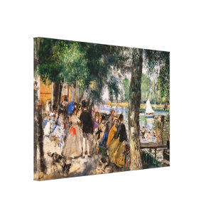 Impressão Em Tela Pierre-Auguste Renoir - Banho no Sena