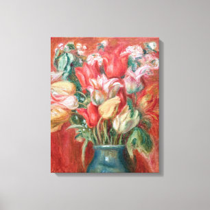 Impressão Em Tela Pierre-Auguste Renoir - Buquê Tulip