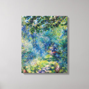 Impressão Em Tela Pierre-Auguste Renoir - Caminho na Floresta