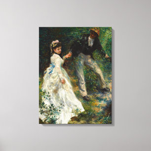 Impressão Em Tela Pierre-Auguste Renoir - La Promenade