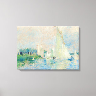 Impressão Em Tela Pierre-Auguste Renoir - Regatta na Argentina