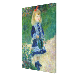 Impressão Em Tela Pierre-Auguste Renoir - Uma garota com uma lata de