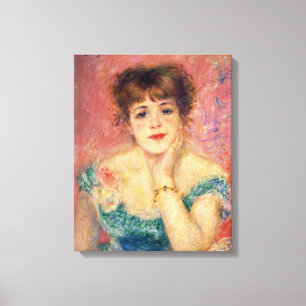 Impressão Em Tela Pierre um retrato de Renoir   de Jeanne Samary