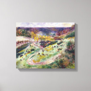Impressão Em Tela Pierre uma paisagem de Renoir em Wargemont