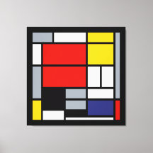 Piet Mondrian, Composição com Grande Plano Vermelh