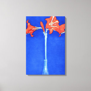 Impressão Em Tela Piet Mondrian - Pintura de Flor de Arte Fina Amary