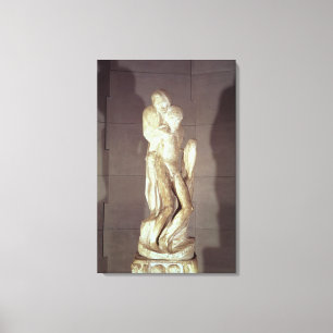 Impressão Em Tela Pieta de Rondanini, 1564 (mármore) (veja