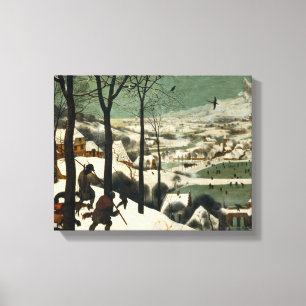 Impressão Em Tela Pieter Bruegel a pessoa idosa - caçadores na neve