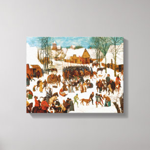 Impressão Em Tela Pieter Bruegel, o Massacre dos Idosos