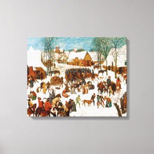 Impressão Em Tela Pieter Bruegel, o Massacre dos Idosos